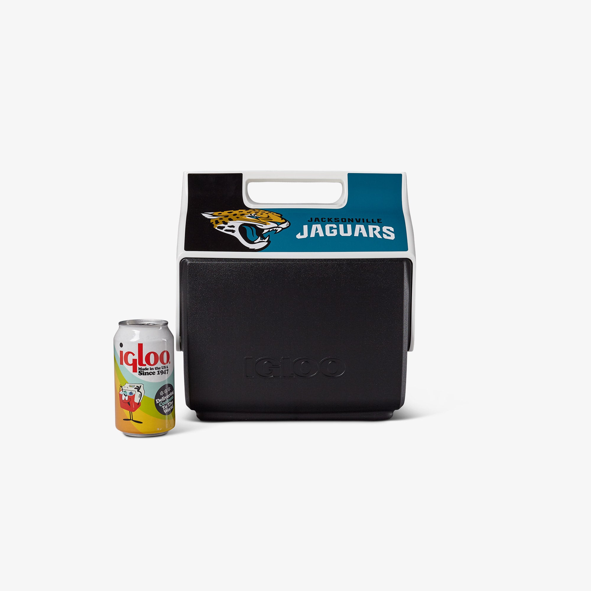 Jacksonville Jaguars Little Playmate 7 Qt Cooler - Image 5