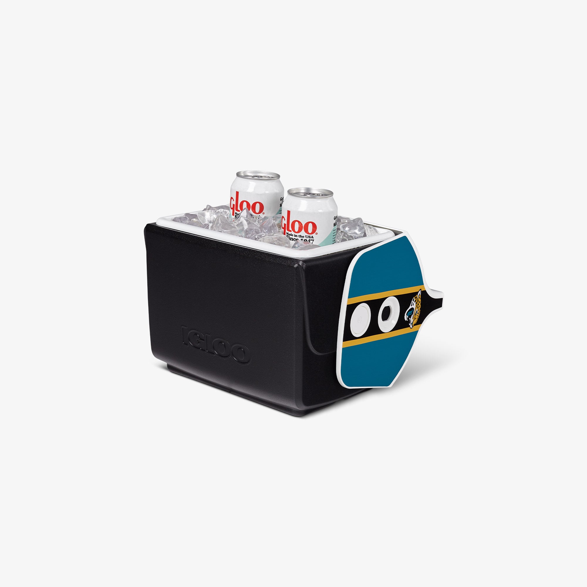Jacksonville Jaguars Little Playmate 7 Qt Cooler - Image 3