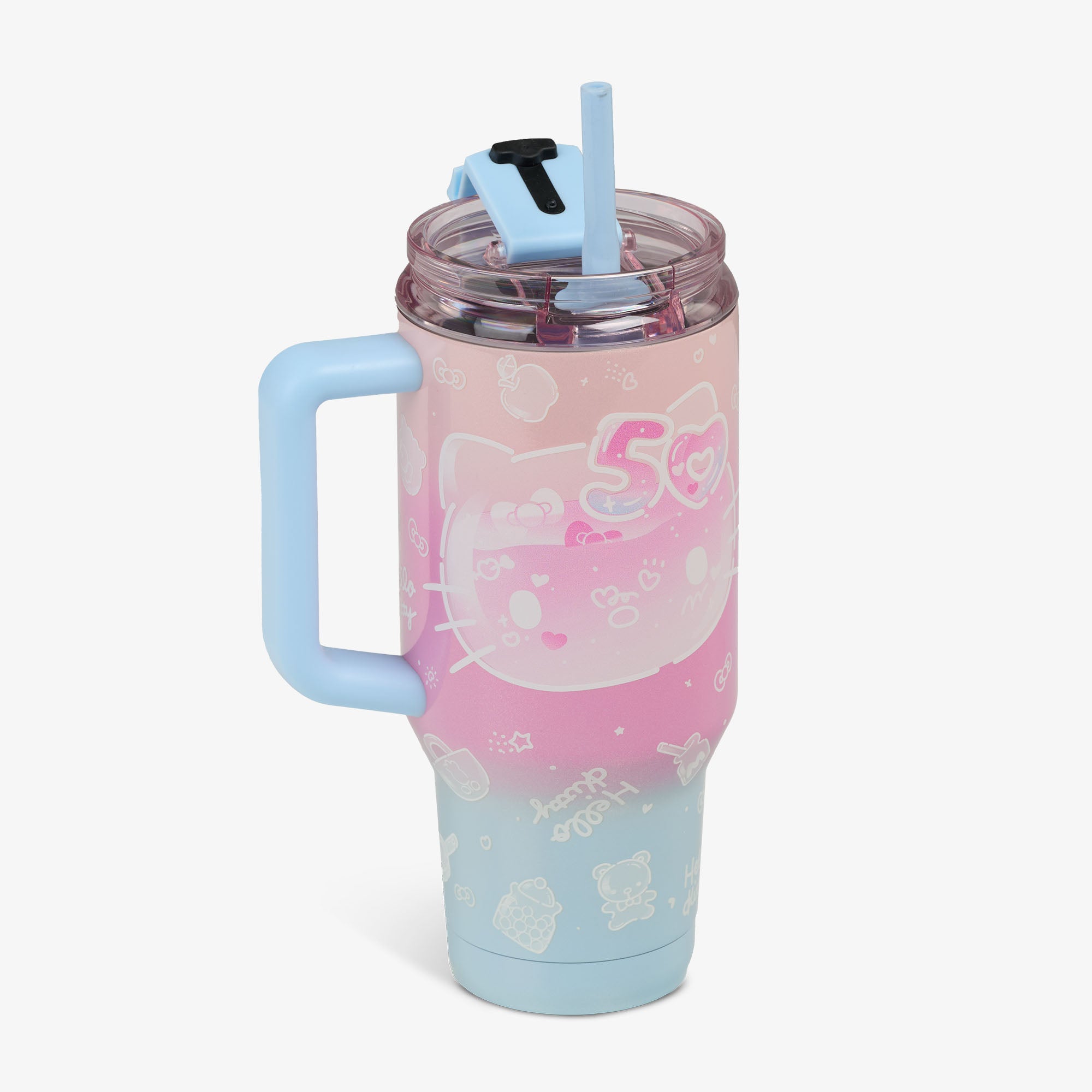 Hello Kitty? 50th Anniversary 32 Oz Flip 'n' Sip Travel Mug - Image 2