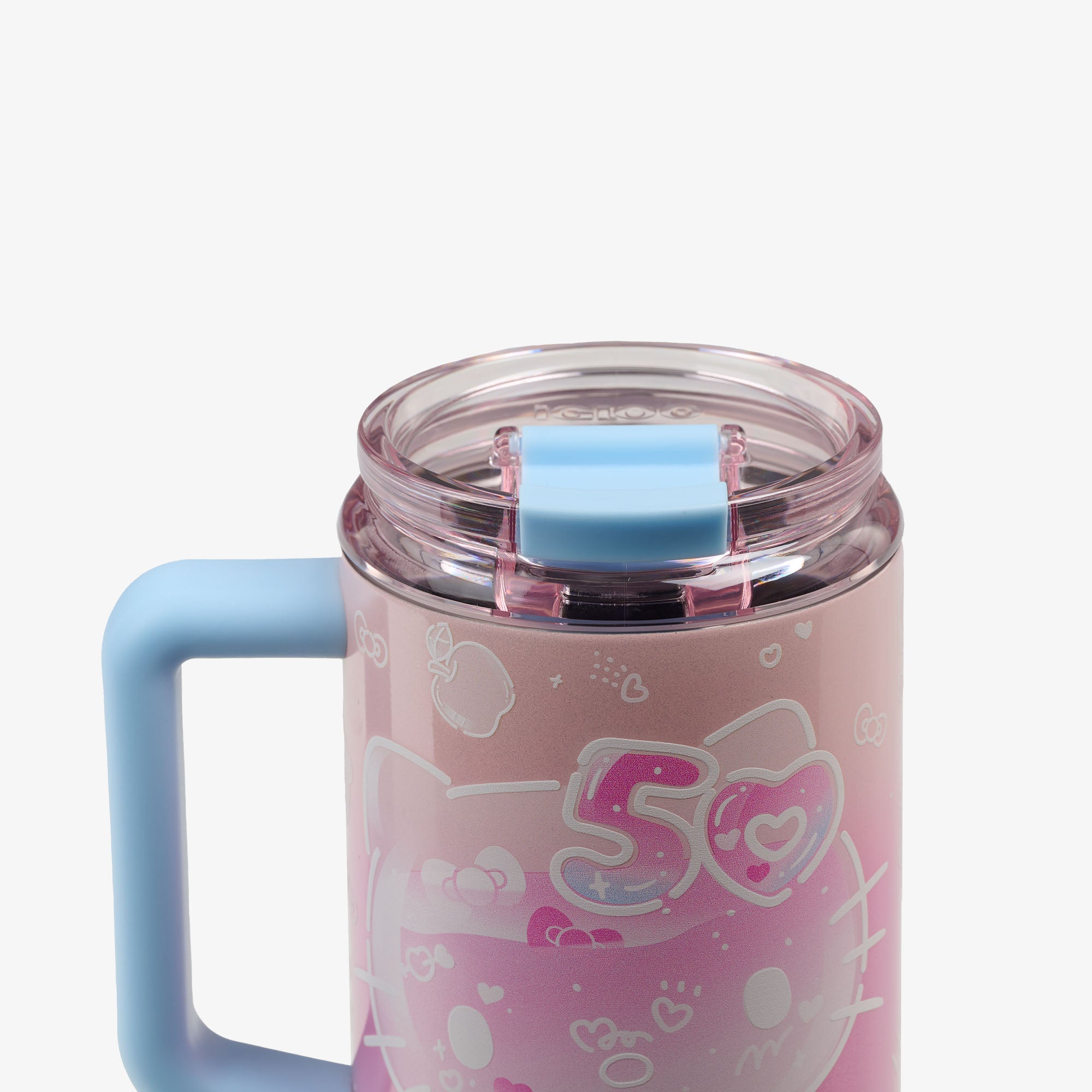 Hello Kitty? 50th Anniversary 32 Oz Flip 'n' Sip Travel Mug - Image 4