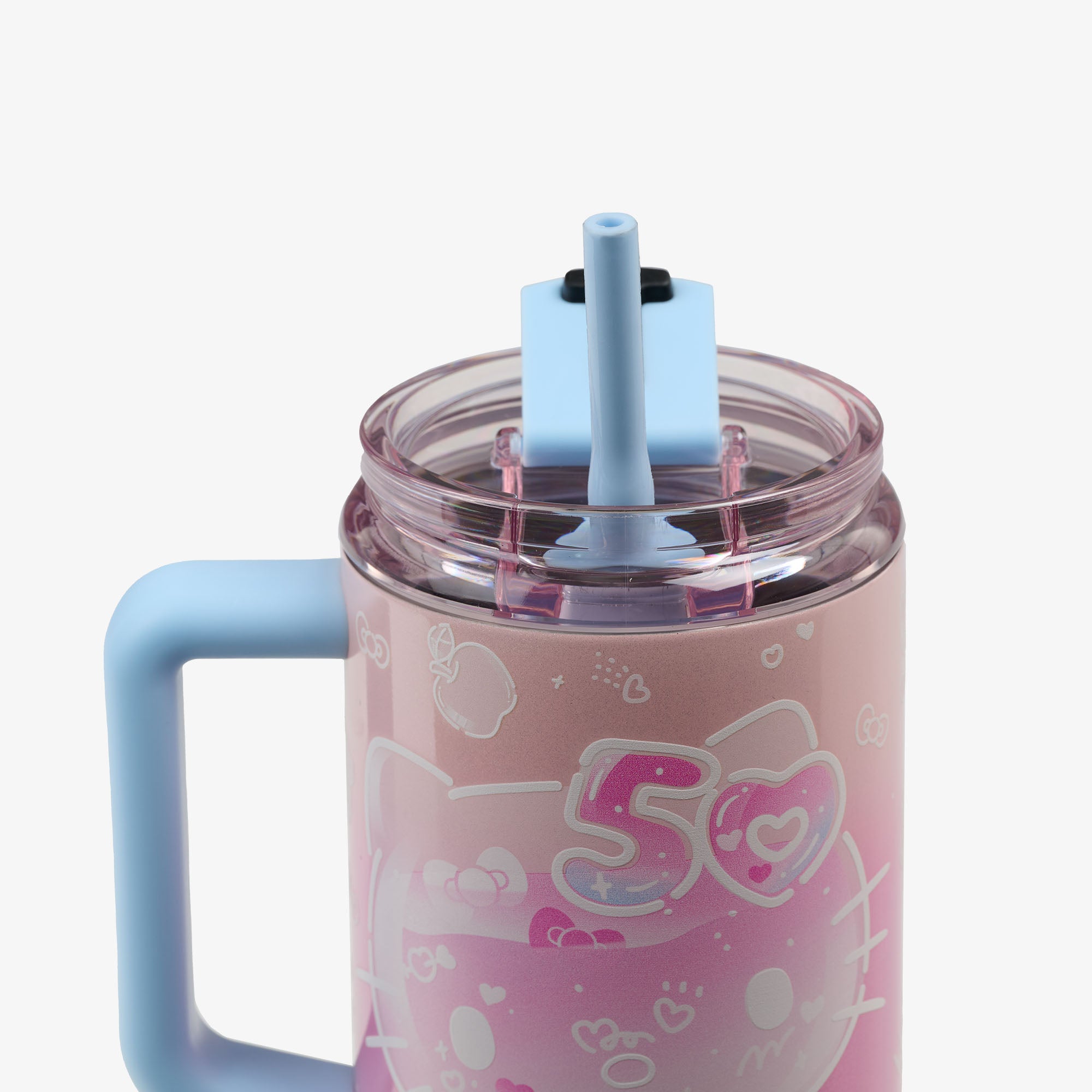 Hello Kitty? 50th Anniversary 32 Oz Flip 'n' Sip Travel Mug - Image 5