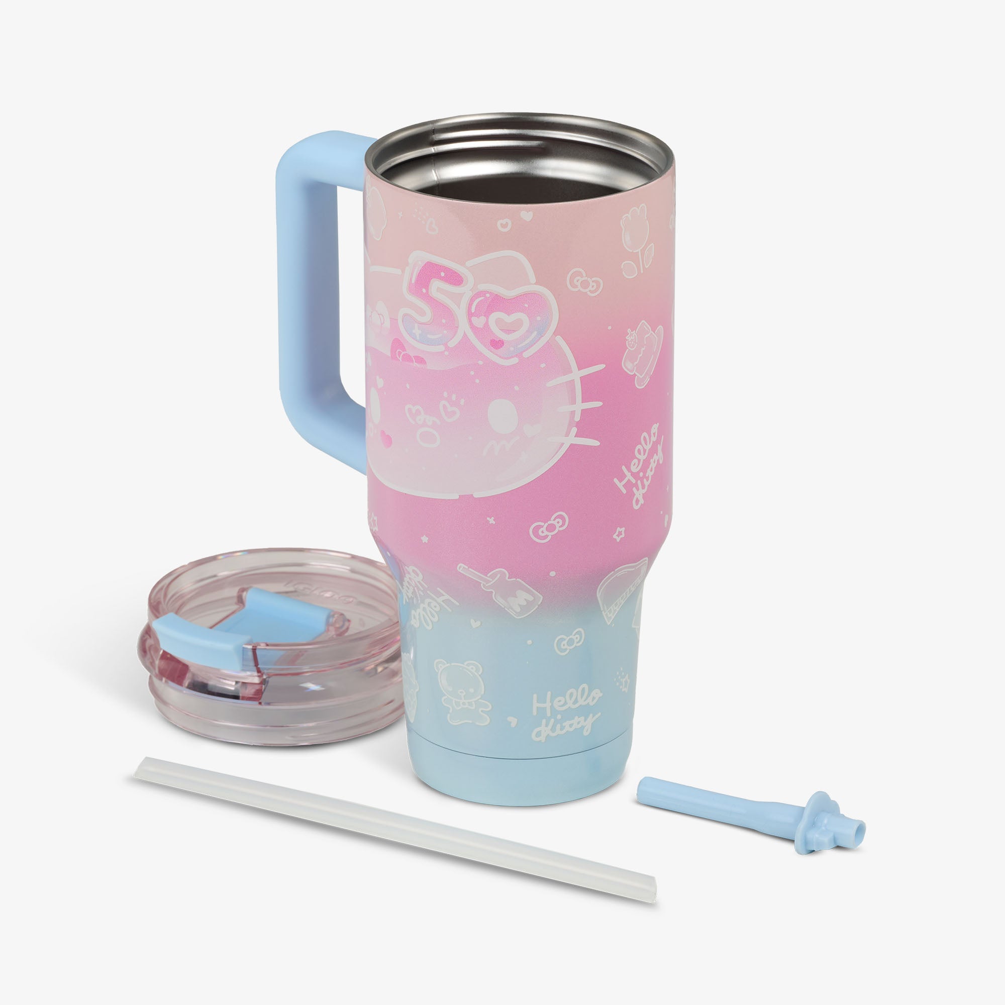 Hello Kitty? 50th Anniversary 32 Oz Flip 'n' Sip Travel Mug - Image 3