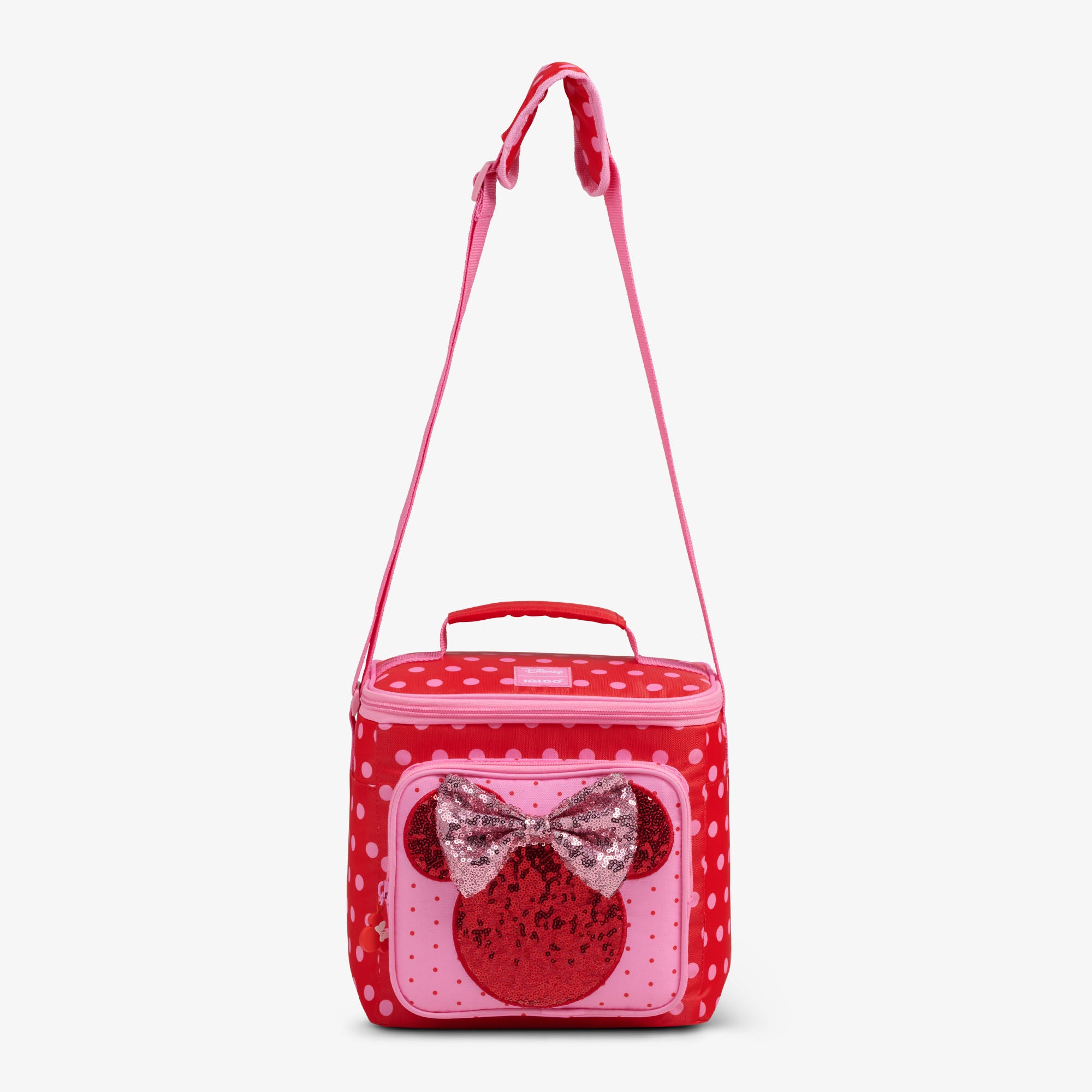 Disney Minnie Mouse Polka Dots Square Lunch Cooler Bag - Image 4