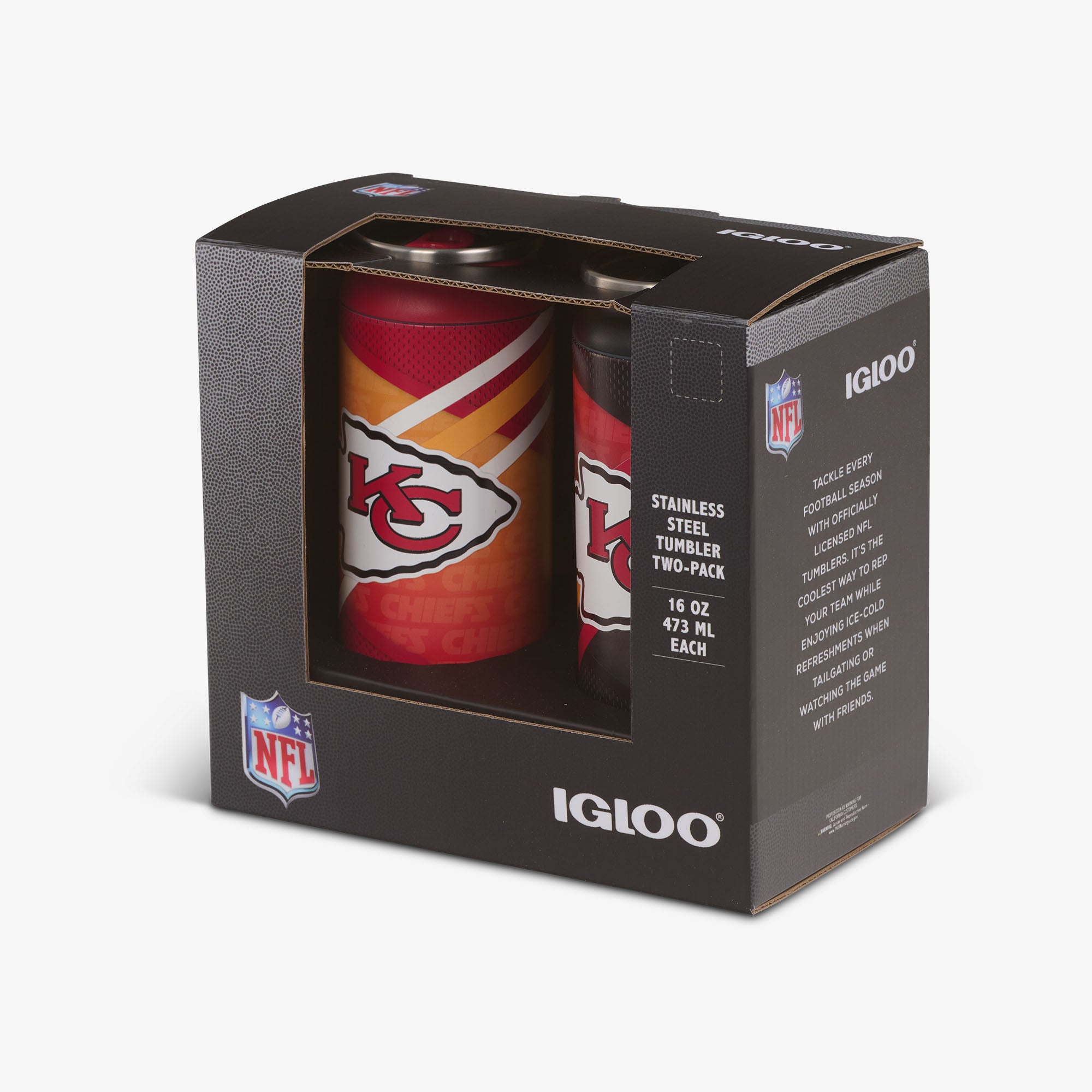 Kansas City Chiefs Home & Away 16 Oz Can 2-Pack - Image 5