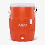 10 Gallon Seat Top Water Jug With Cup Dispenser